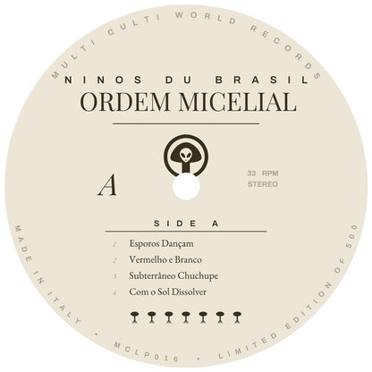 Niños du Brasil - Ordem Micelial [12 Inch Vinyl LP Album, Multi Culti Records, Side A]