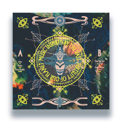 Nicola Cruz - Hybridism [12" Green Vinyl, Multi Culti, Back Cover]