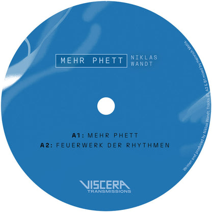 Niklas Wandt - Mehr Phett [12" Vinyl EP, Black, Side A]