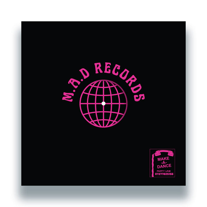 North 90 - Panorama EP [12 Inch Vinyl, M.A.D Records, Back Cover]