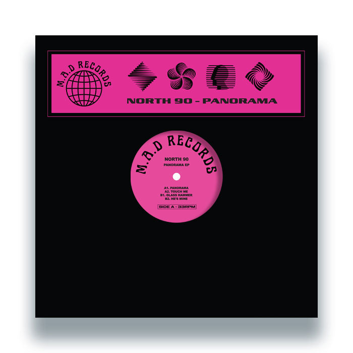 North 90 - Panorama EP [12 Inch Vinyl, M.A.D Records, Front Cover]