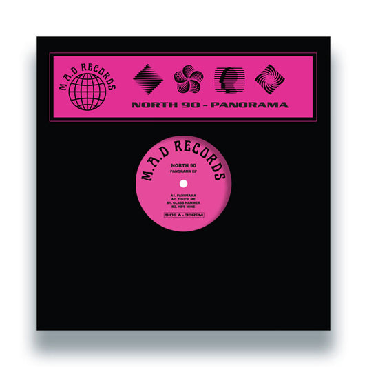 North 90 - Panorama EP [12 Inch Vinyl, M.A.D Records, Front Cover]