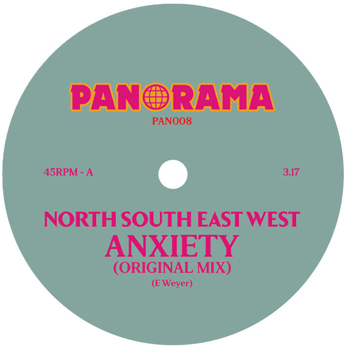 North South East West - Anxiety (Medlar Edit) [7 Inch Vinyl, Panorama, Side A]