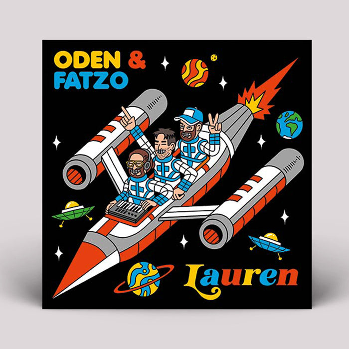 Oden & Fatzo - Lauren [12 Inch Yellow Vinyl, B1 Recordings / Ministry of Sound Recordings, Front Cover]