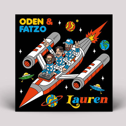 Oden & Fatzo - Lauren [12 Inch Yellow Vinyl, B1 Recordings / Ministry of Sound Recordings, Front Cover]