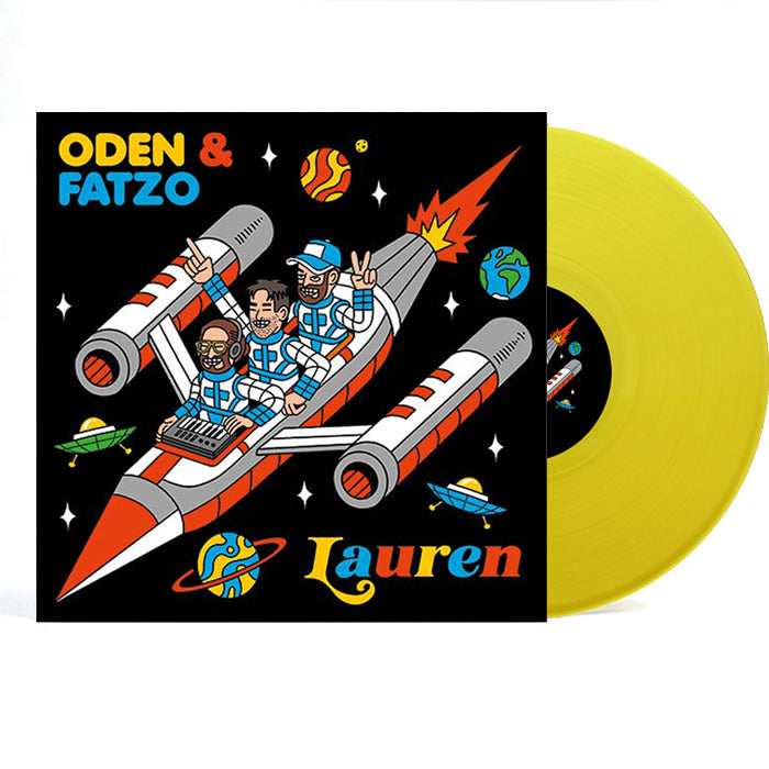 Oden & Fatzo - Lauren [12 Inch Yellow Vinyl, B1 Recordings / Ministry of Sound Recordings, Front Cover with Record]