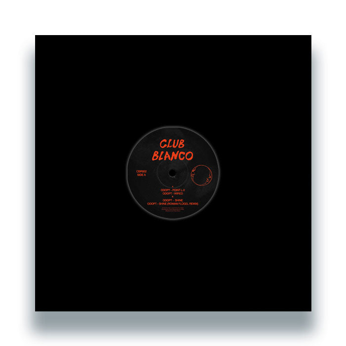 Odopt - Wired [12 Inch Vinyl, Club Blanco, Front Cover]