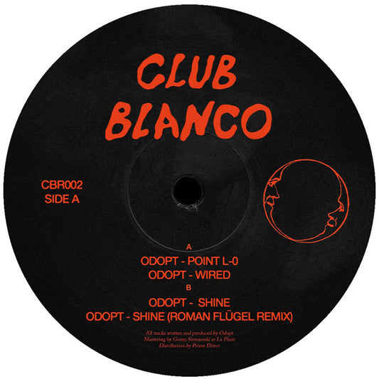 Odopt - Wired [12 Inch Vinyl, Club Blanco, Side A]
