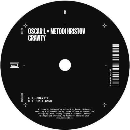 Oscar L & Metodi Hristov - Gravity EP [12" Vinyl, Drumcode, Side B]