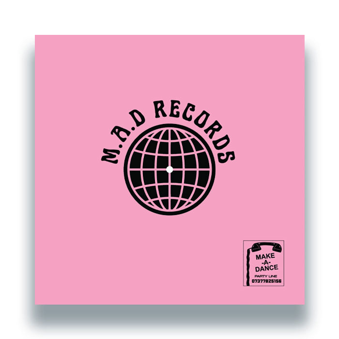 Pascal Moscheni - Make A Romance [12 Inch Vinyl, M.A.D Records, Make A Dance, Back Cover]