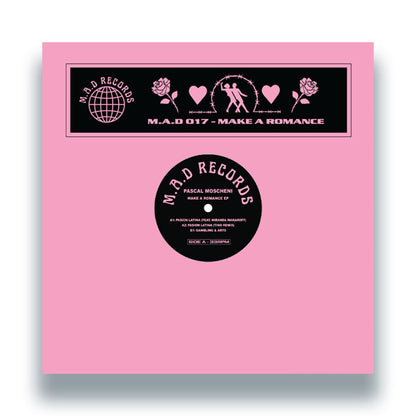 Pascal Moscheni - Make A Romance [12 Inch Vinyl, M.A.D Records, Make A Dance, Front Cover]