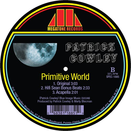 Patrick Cowley - Primitive World (Hifi Sean Remixes) [12 Inch Vinyl, Classics by Kookoo Records, Side B]