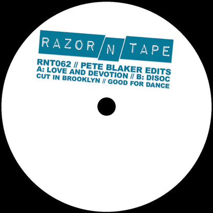 Pete Blaker - Pete Blaker Edits [12" Vinyl, Razor-N-Tape, Side A]