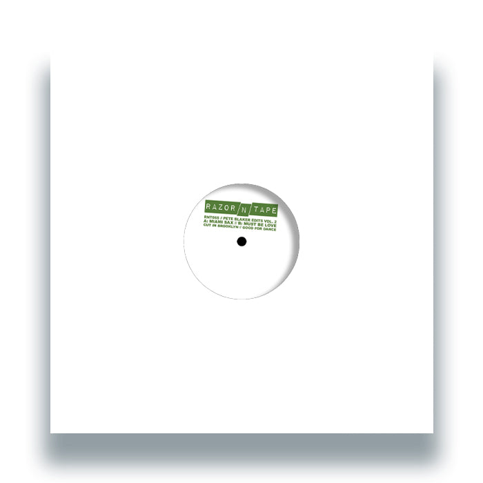 Pete Blaker - Pete Blaker Edits 2 [12 Inch Vinyl, Razor-N-Tape Records, Front Cover]
