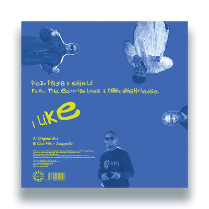 Piero Pirupa & Shield Feat. The Egyptian Lover & Paris Brightledge - I Like [12 Inch Vinyl, Rebirth Records, REB133, Back Cover]