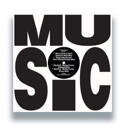 Princess Di Who's Dick Is This? / What’s My Name / Big Dick - Mutha Fucka [12" Vinyl, WOLF Music, Back Cover]