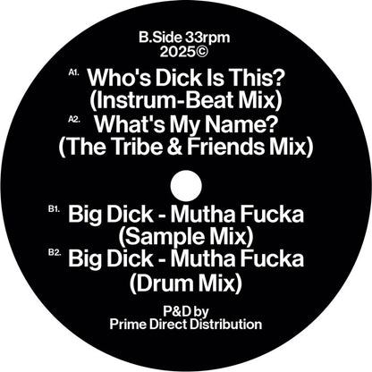 Princess Di Who's Dick Is This? / What’s My Name / Big Dick - Mutha Fucka [12" Vinyl, WOLF Music, Side B]
