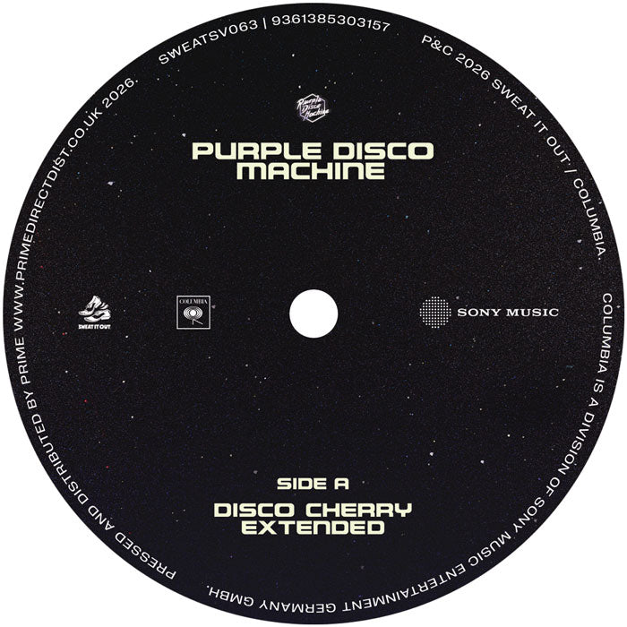 Purple Disco Machine - Disco Cherry [12 Inch Cherry Purple Vinyl, Sweat It Out Records, Side A]