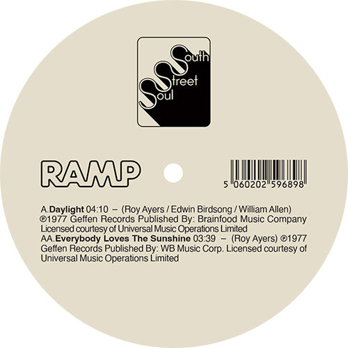 RAMP - Daylight / Everybody Loves The Sunshine [7 Inch Vinyl, South Street Soul Records, Side B]
