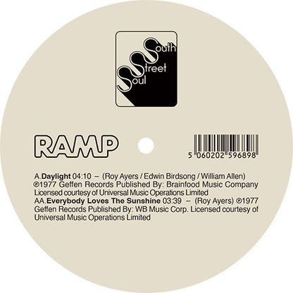 RAMP - Daylight / Everybody Loves The Sunshine [7 Inch Vinyl, South Street Soul Records, Side B]