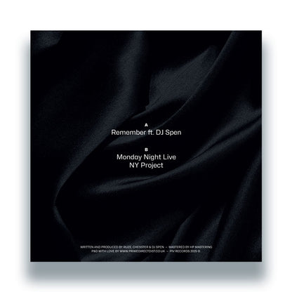 RUZE & Chesster - Remember EP [12 Inch Vinyl, PIV Records, Back Cover]