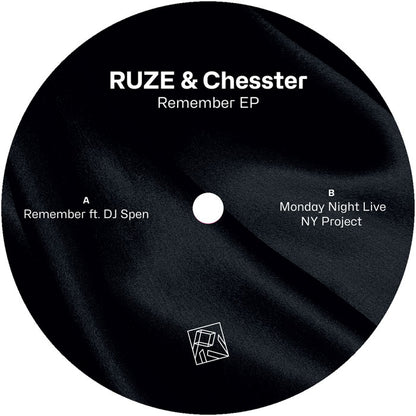 RUZE & Chesster - Remember EP [12 Inch Vinyl, PIV Records, Side B]