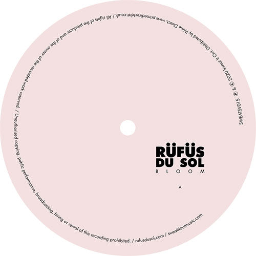 RÜFÜS DU SOL - Bloom (LTD Edition) [2x12" Vinyl LP, Sweat It Out, Pink & White, Side A