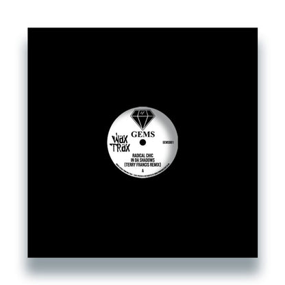 Radical Chic / Space Bunny - In Da Shadows (Terry Francis Remix) / The Key (Wax Trax Remix) - 12" Vinyl, Front Cover