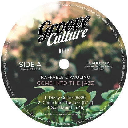 Raffaele Ciavolino - Come Into The Jazz [2x12" Vinyl, Double LP, Groove Culture Deep, Side A]