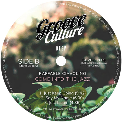 Raffaele Ciavolino - Come Into The Jazz [2x12" Vinyl, Double LP, Groove Culture Deep, Side B]