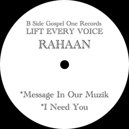 Rahaan - Lift Every Voice - 12" Vinyl Double LP, Side B