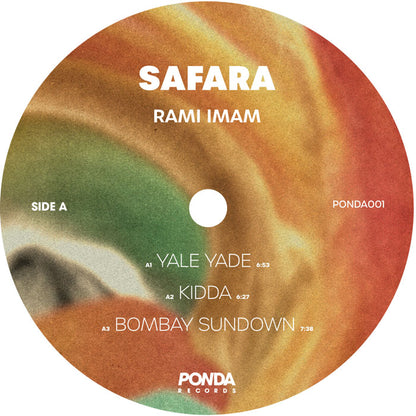 Rami Imam - Safara - 12" Orange Vinyl, Side A