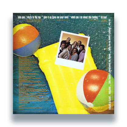 Rhyze - Rhyze To The Top - Vinyl LP, Back Cover