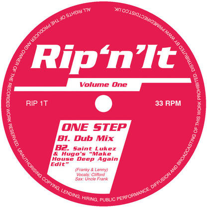 Rip ‘n’ It - One Step [12" Vinyl, Side B]