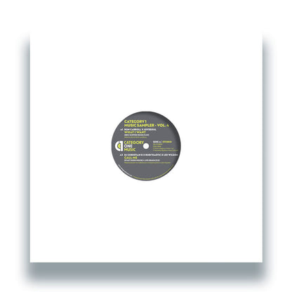 Ron Carroll / Stacy Kidd / Eric Kupper / Marc Cotterell - Category 1 Music Sampler - Vol. 4 [12 Inch Vinyl, Front Cover]
