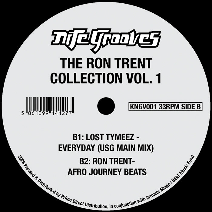 Ron Trent / New African Orchestra / Lost Tymeez / USG – The Ron Trent Collection Vol. 1 [12 Inch Vinyl, Nite Grooves Records, Side B]