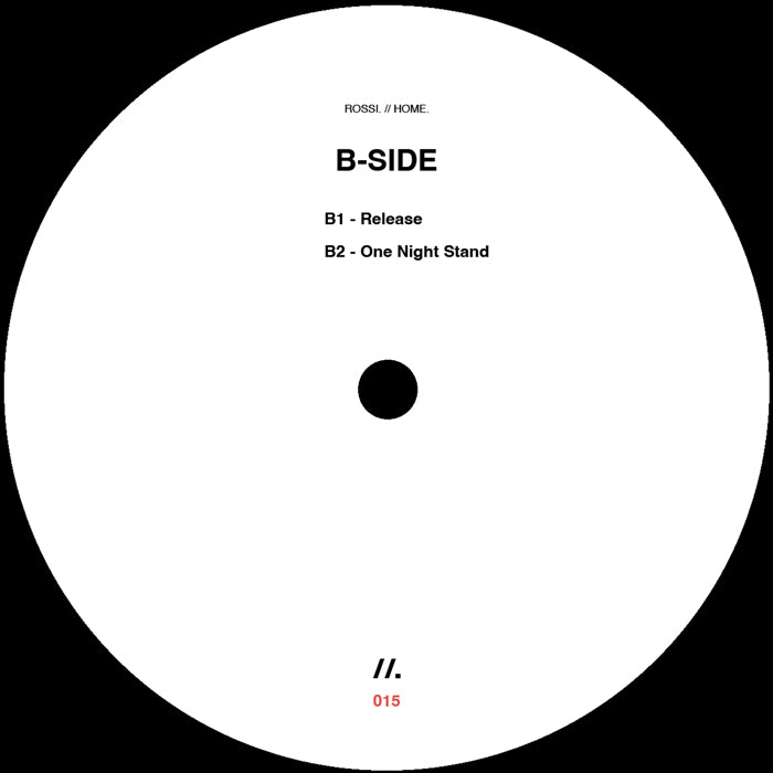Rossi. - Ease Your Mind [12 Inch Vinyl, Homegrown Records, Side B]