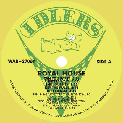 Royal House - Can You Party? [12" Vinyl LP, Yellow, Side A]