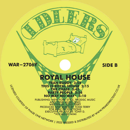 Royal House - Can You Party? [12" Vinyl LP, Yellow, Side B]