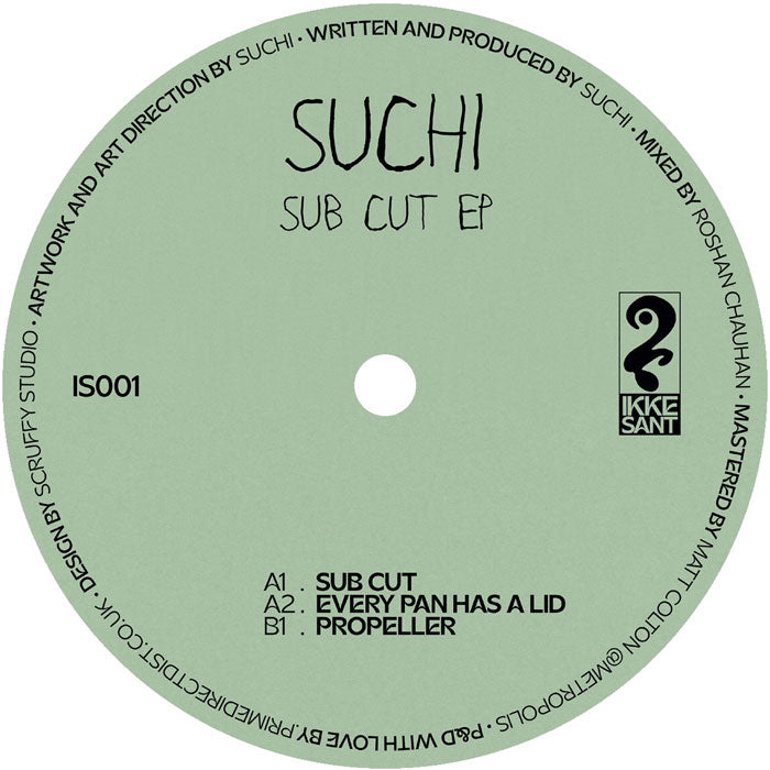 SUCHI - Sub Cut EP [12 Inch Vinyl, Ikke Sant, Side A]