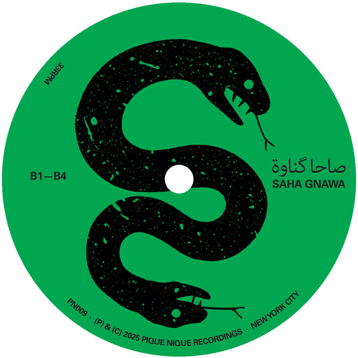 Saha Gnawa - Saha Gnawa [12 Inch Vinyl LP, Pique-Nique Recordings, Side B]