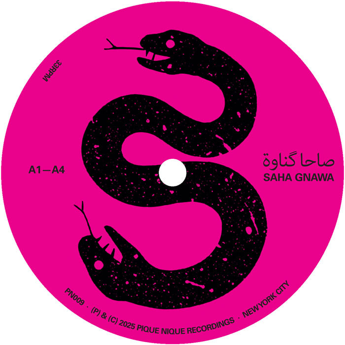 Saha Gnawa - Saha Gnawa [12 Inch Vinyl LP, Pique-Nique Recordings, Side A]