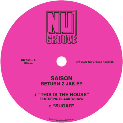 Saison - Return 2 Jak EP [12 Inch Vinyl, Nu Groove Records, Side A]