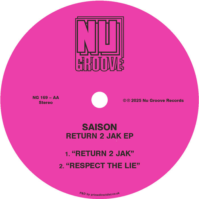 Saison - Return 2 Jak EP [12 Inch Vinyl, Nu Groove Records, Side AA]