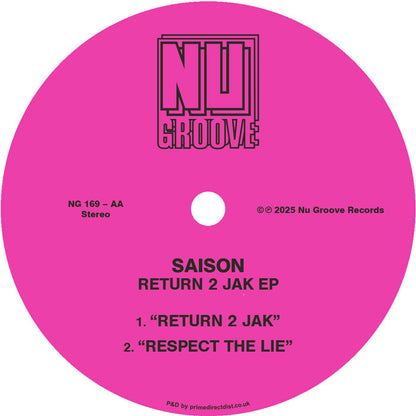 Saison - Return 2 Jak EP [12 Inch Vinyl, Nu Groove Records, Side AA]