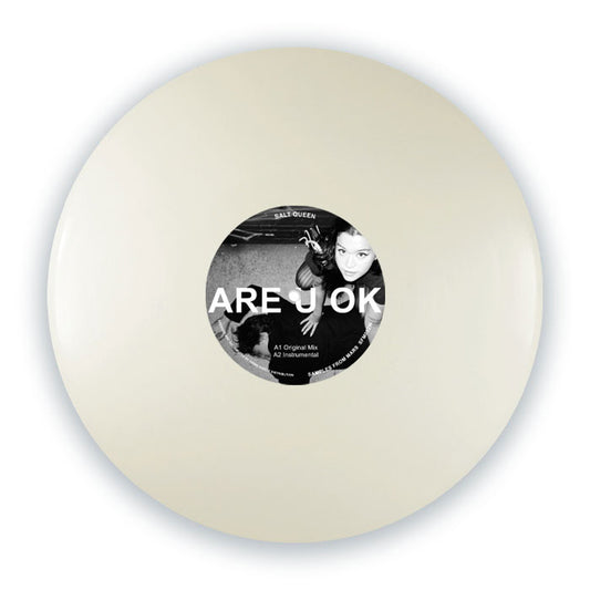Salt Queen - ARE U OK [12 Inch Salt White Vinyl, Samples From Mars Records, Front]