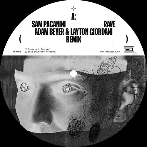 Sam Paganini - Rave (Adam Beyer & Layton Giordani Remix) [12 Inch Vinyl, Drumcode Records, Side A]