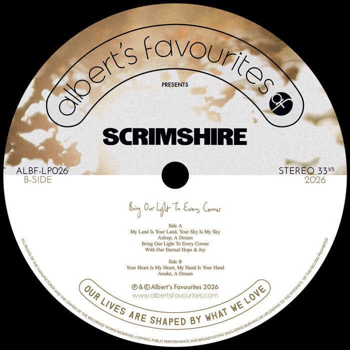 Scrimshire - Bring Our Light To Every Corner [12 Inch Vinyl LP, Albert's Favourites, Side B]