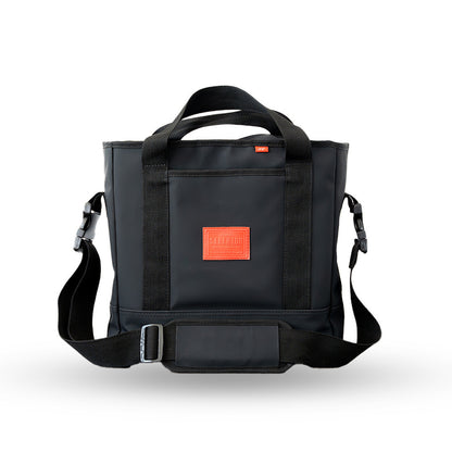 Selektor Messenger Bag, Rubber Black, Front Side