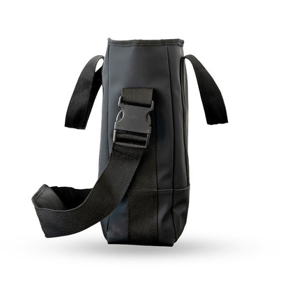 Selektor Messenger Bag, Rubber Black, Side View